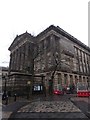 Approaching the Harris Museum from Birley Street