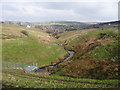 The valley of Dunkirk Beck (Leeshaw Water), Oxenhope