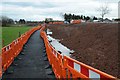 SO8540 : Roadworks on the A4104 at Upton-upon-Severn by Philip Halling