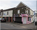 Pink corner in Treforest