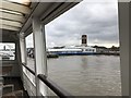 SJ3290 : Approaching Seacombe Ferry Terminal by Jonathan Hutchins
