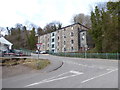 Looking from the quay onto Eas Brae