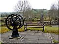 Cast iron pump and seating area, Aughnacloy