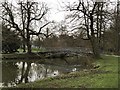 Footbridge in Pittville Park