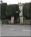 Tree-lined entrance to Coniston House, Paignton