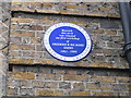 Blue plaque - Frederick Richard Simms