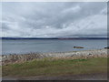 View coastwards from the road running past Pirnmill Kirk