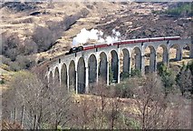 NM9081 : The Jacobite Steam Train crosses the Glenfinnan Viaduct by G Laird