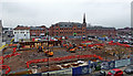 New retail market development site, Wolverhampton