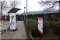 TL2300 : Pavement  at South Mimms Services by Geographer
