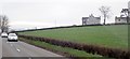 Houses on a drumlin above the Hilltown Road