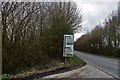 Cartgate: Stoke Road prior to the A303 slip road