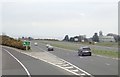 The A2/B113 slip road on the A1 on the outskirts of Newry