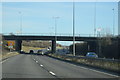 A176 overbridge, A13