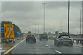 SU6405 : City of Portsmouth : M27 Motorway by Lewis Clarke