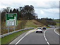 NN7903 : Southbound A9 at Dunblane by David Dixon