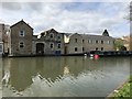 Buildings beside the Kennet and Avon Canal