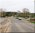 The new Wroxham Road roundabout