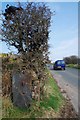 SC2685 : Old Gatepost by the A4 by Glyn Baker