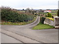 Farm road accessing Ballynamona Road and Captain Road