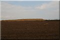 Sandy soil and limestone quarry spoil viewed from Ancaster Valley side