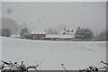 Mabledon Farm in a snow storm