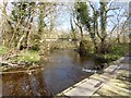 Footbridge over the River Font