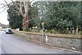 Churchyard wall, St Mary