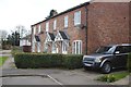 Houses at the end of Churchfield Road