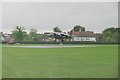 Vertical landing of Harrier jet, Bedford Modern School