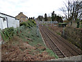 Railway line at Bishopton