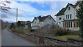 Fine houses on Gynack Road, Kingussie