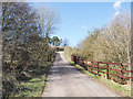 Access road for Whitelee Farm