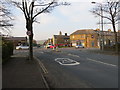 The crossing of Spring Hall Lane by Gibbet Street in Halifax