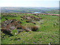 View towards Leeming Reservoir from Sentry Hill, Oxenhope