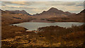 NC0808 : Loch Lurgainn and Mountains, Scottish Highlands by Andrew Tryon