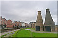 Pair of bottle ovens, Johnson