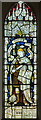 Stained glass window, St Andrew