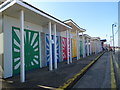 Beach huts