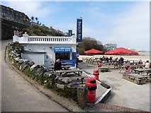 SW5240 : Beach bar, Porthminster beach by Roger Cornfoot