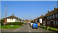 Looking from Butts Road into Borovere Gardens