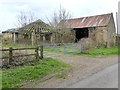 NZ1784 : Derelict gin gang and barn at Mitford Steads by Oliver Dixon