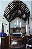 SS5142 : Interior of St Calixtus Church, West Down, Devon by Derek Voller