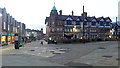 Wigan Market Place in early evening