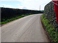 View South to a right hand bend on Manse Road