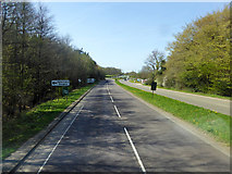 TQ2134 : A264 towards Horsham by Robin Webster