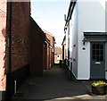 Passageway between cottages on Market Place