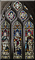 SK8816 : Stained glass window, Ss Peter & Paul church, Market Overton by Julian P Guffogg