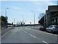 A4056 nears The Parade junction