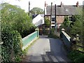 Bridge over railway at Hagg Bank